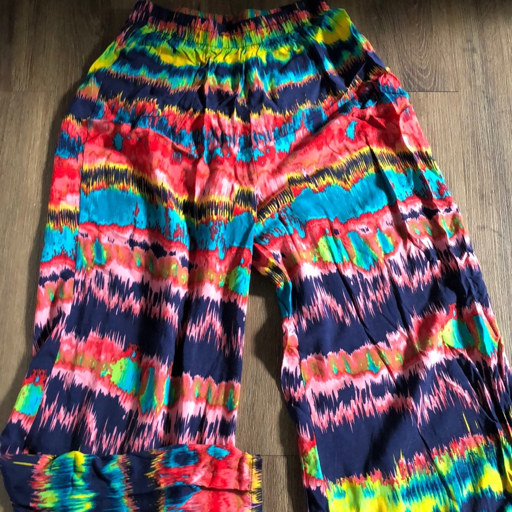 Tie dye pants